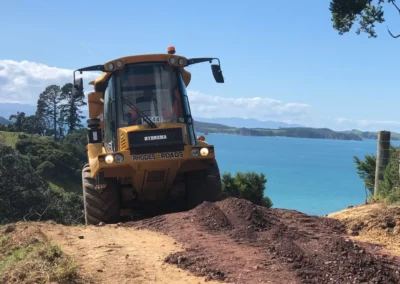 Hydrema Dumptruck on steep terrain